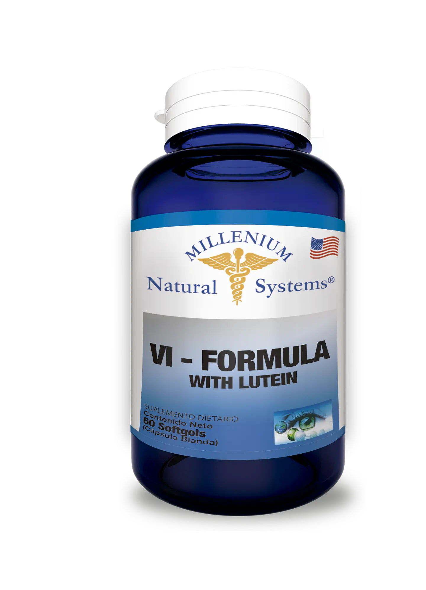 VI Formula Con Luteina 60 Sofgetls Natural Systems 1