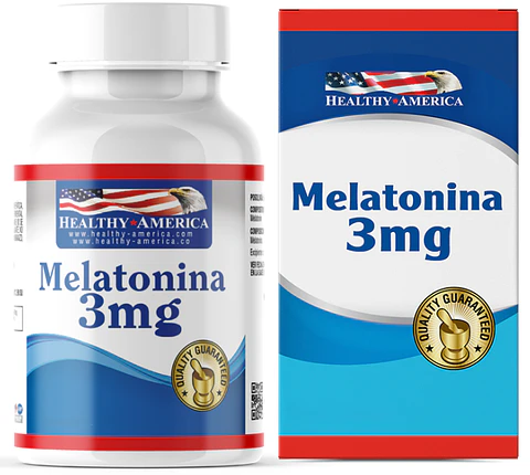 Melatonina 3mg 30 Sofgetls Healthy America