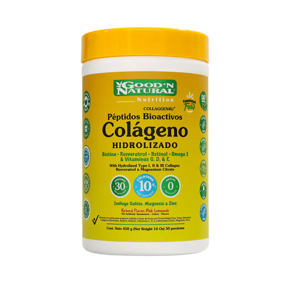 Peptidos Bioctivos Colageno Hidrolizado 450g Good Natural 1
