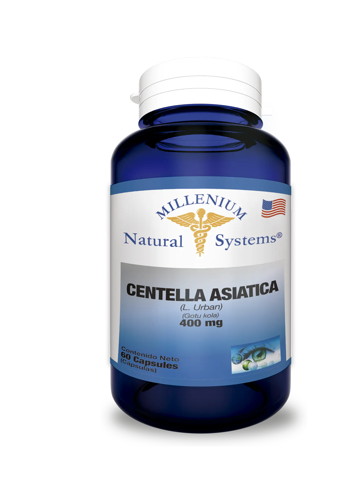 Centella Asiatica 400 mg Natural Systems 1