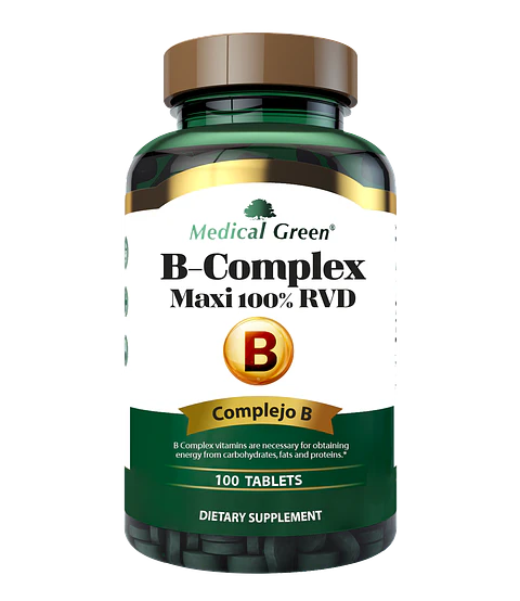B Complex 100Tabletas Medical Green