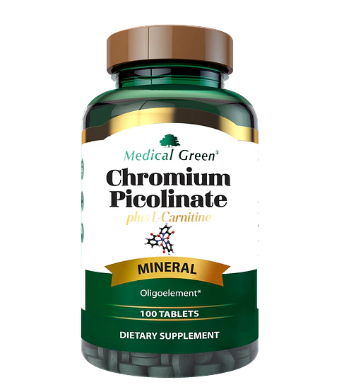 Chromo Picolinato 250Mcg 100Tabletas Medical Green