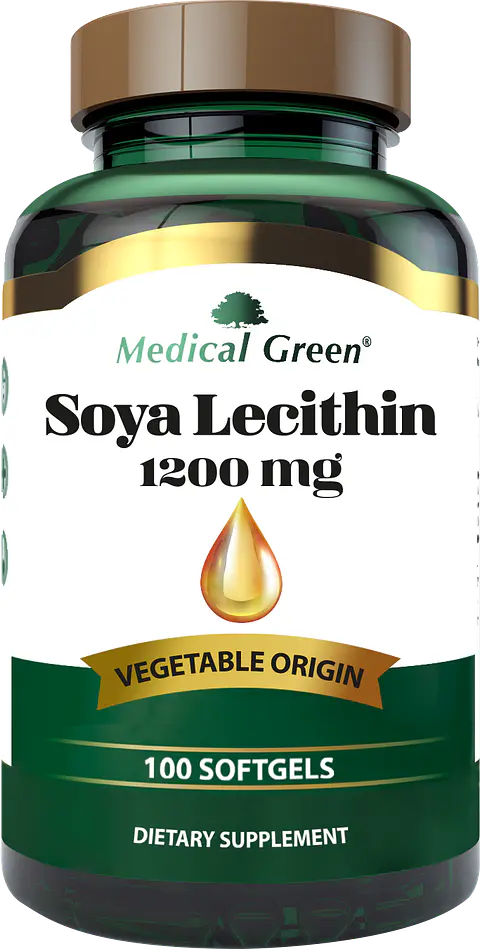 Lecitina de Soya 100 Capsulas Medical Green