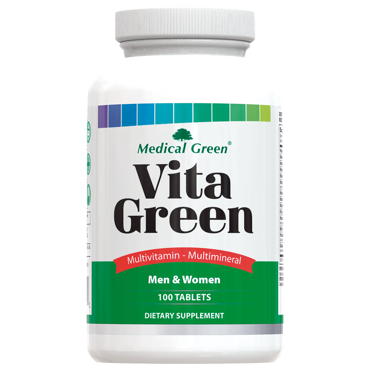 Vitagreen 100 Tabletas Medical Green 1