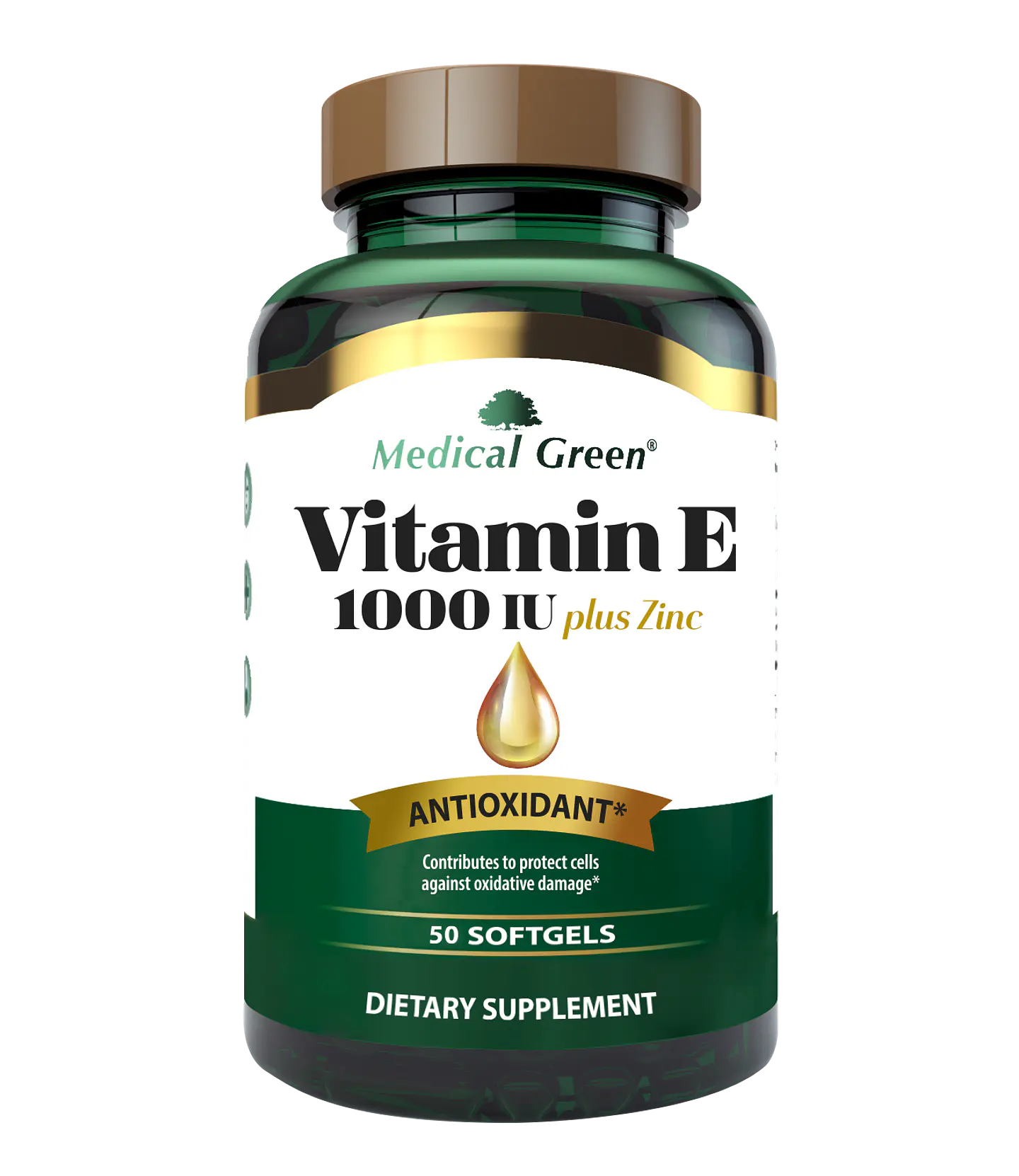 Vitamin E 1000 50 Medical Green 1