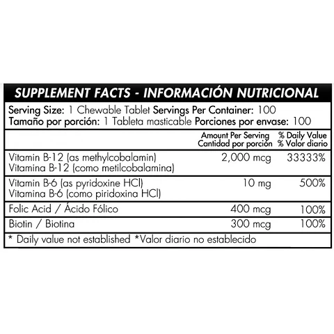 Methyl B 12 2000Mcg 100Sublingual Micr Healthy America