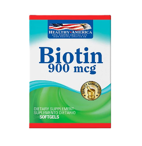 Biotina 900Mcg 30Softgels Blister Healthy America