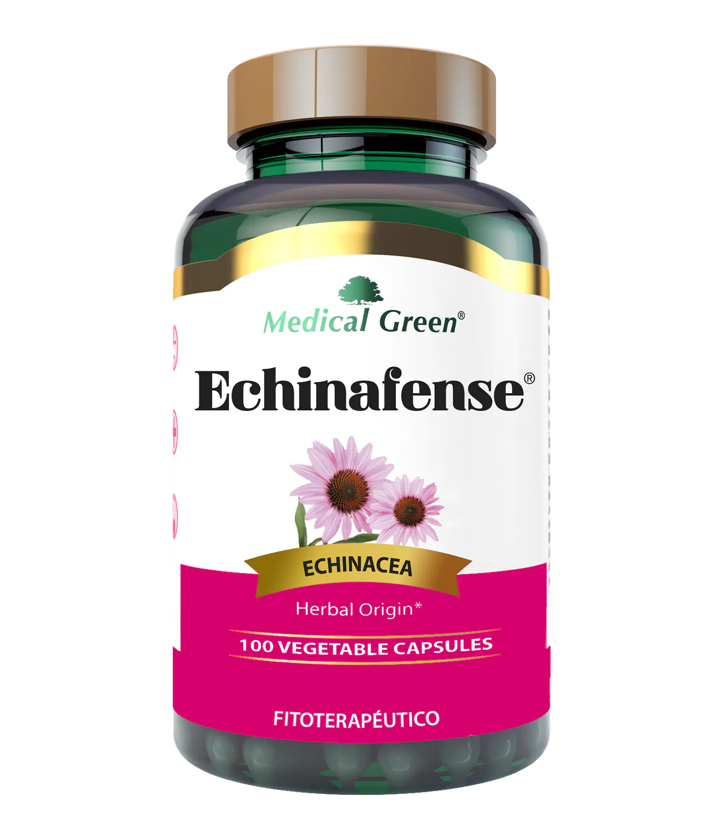 Echinafense 100Capsules Medical Green 1