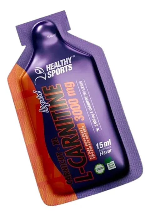 L-Carnitina Liquida 3000 mg 12 Sachets Healthy Sports