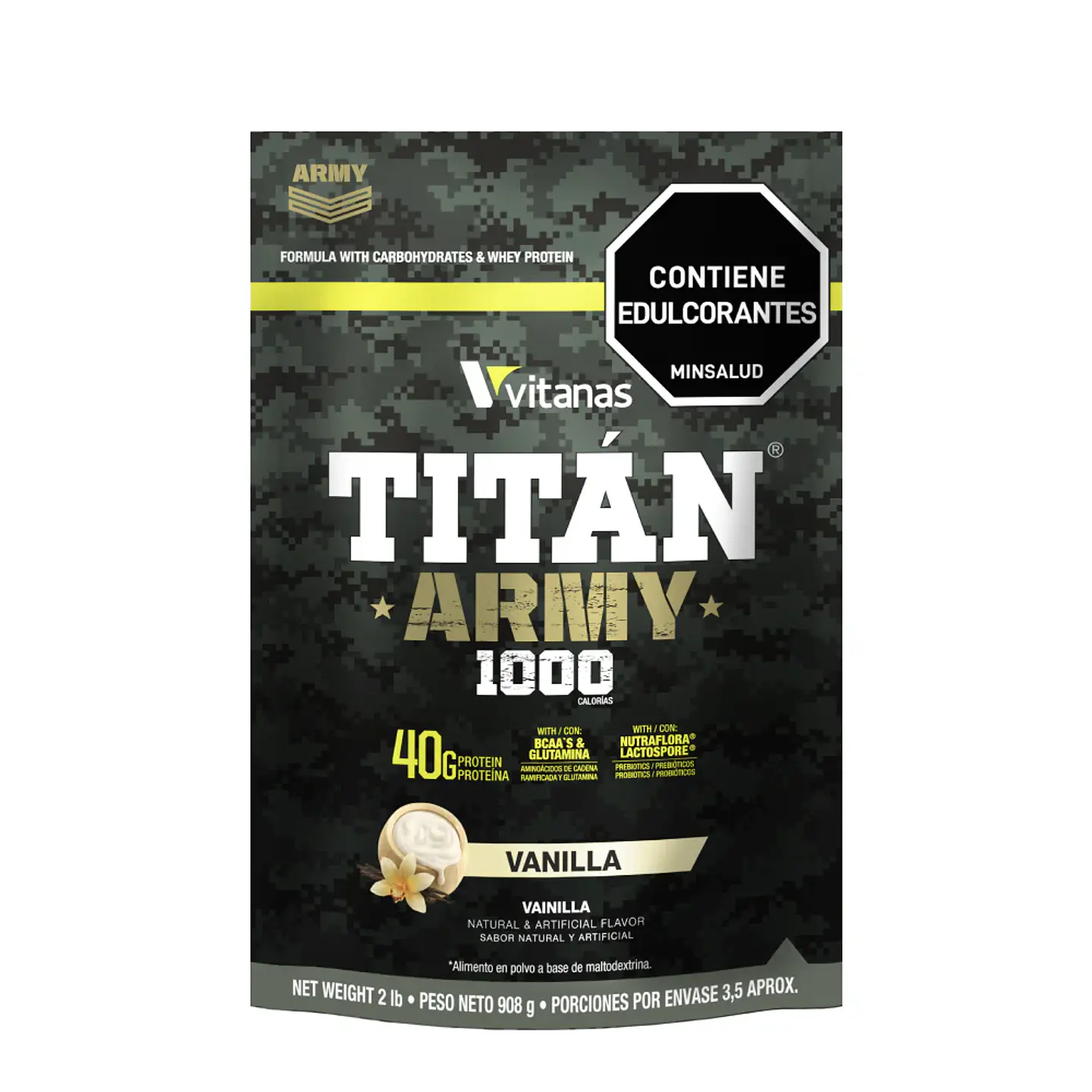 Titan Army 2 Lbs Vainilla Vitanas 1