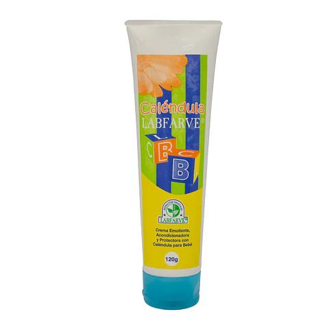 Crema de Calendula con Oxido de Zinc y Vitamina E para Bebe 120g