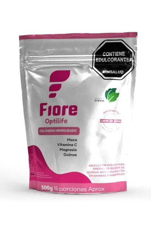 Colageno Hidrolizado 500G (Optilife) Fiore