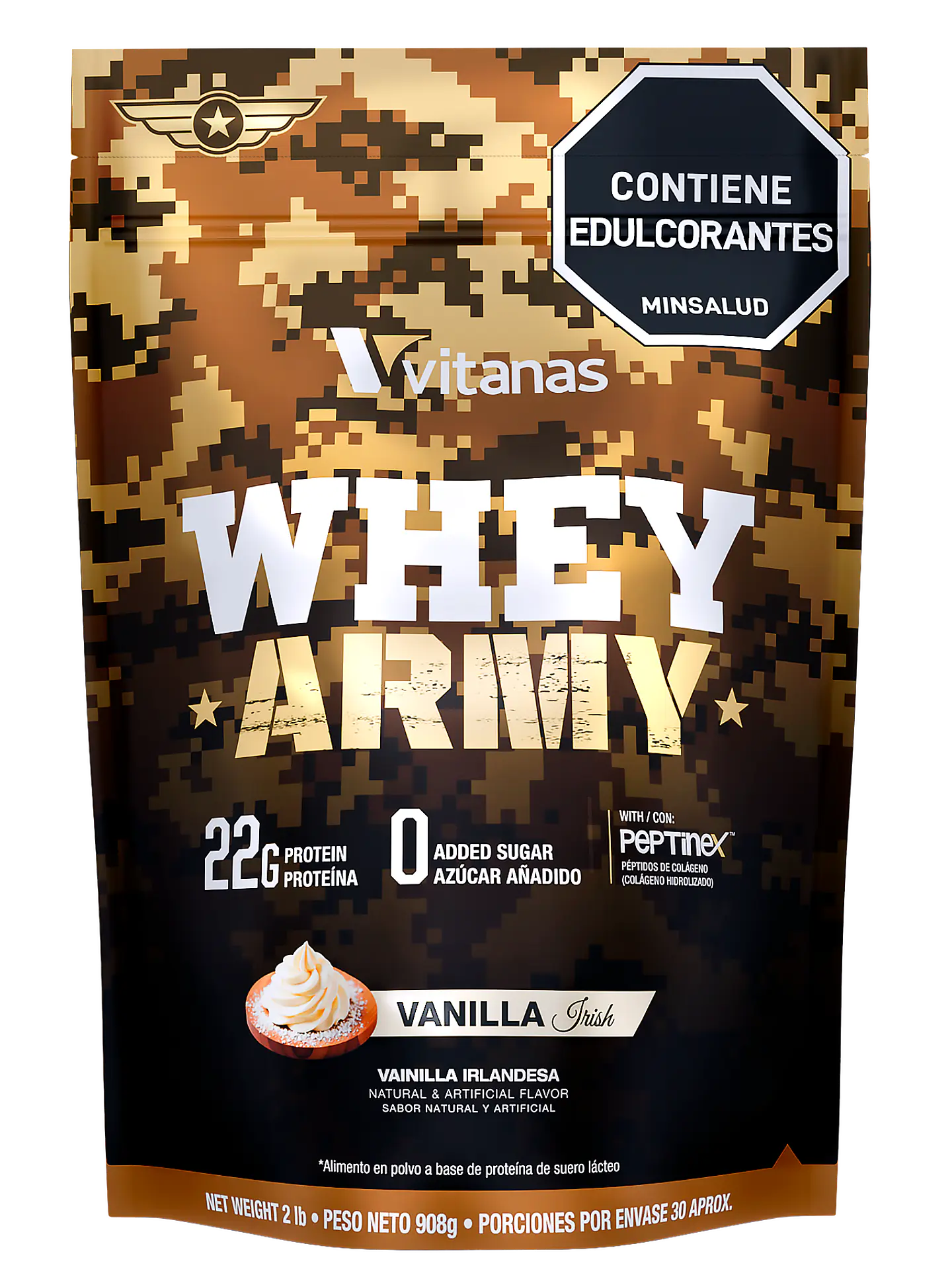 Whey Army 2 Lbs Vitanas 1