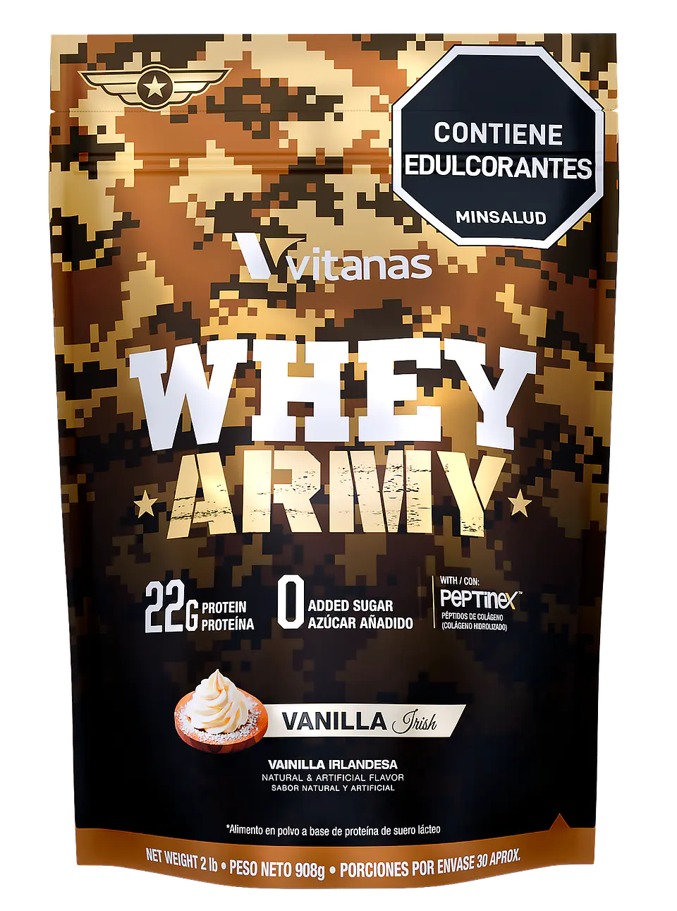 Whey Army 2 Lbs Vitanas 1