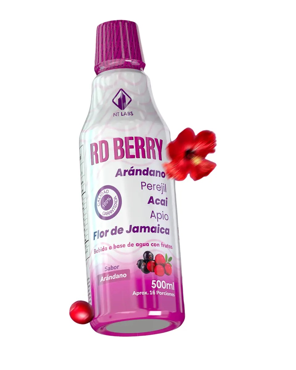 Cranberry Liquido Granberry Jarabe 500 Ml Nt Labs 1