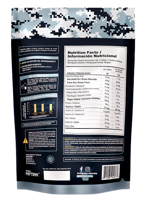 Isolate Army 2 Lbs Vitanas