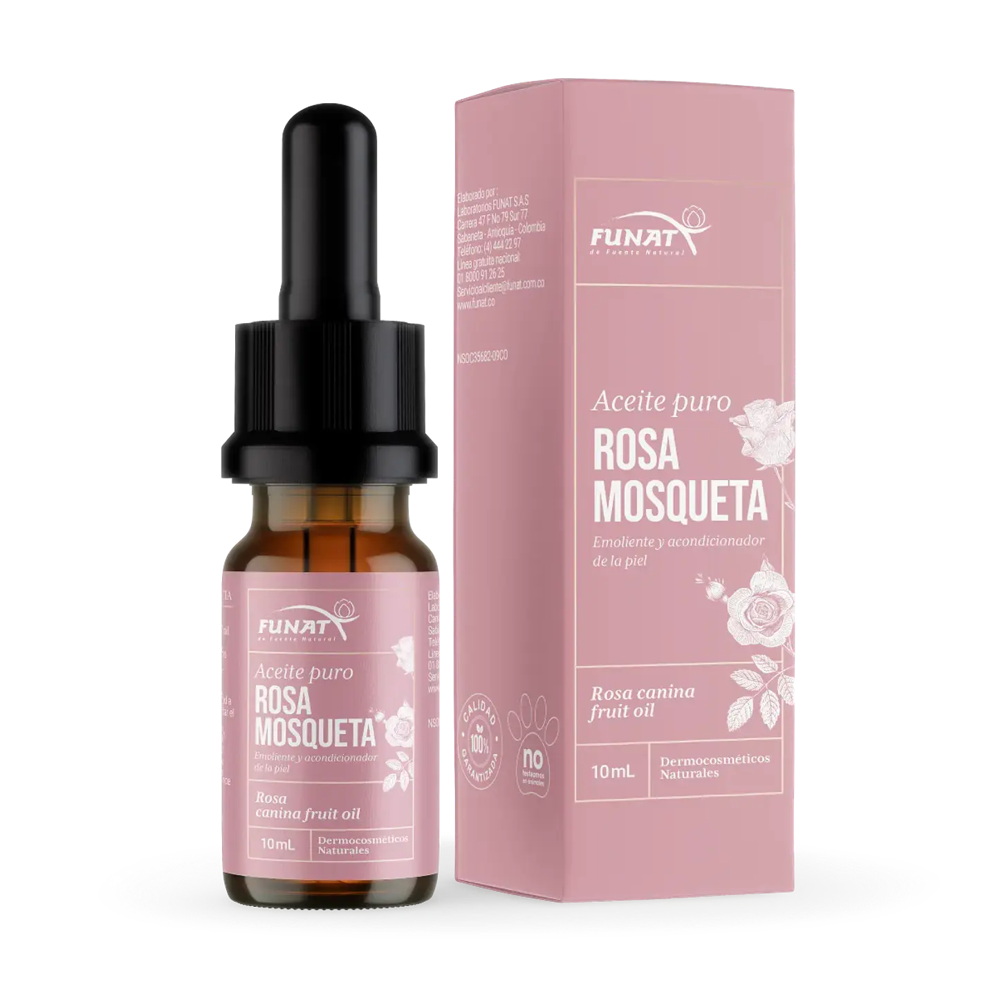 Aceite Rosa Mosqueta 10 ml Funat 1