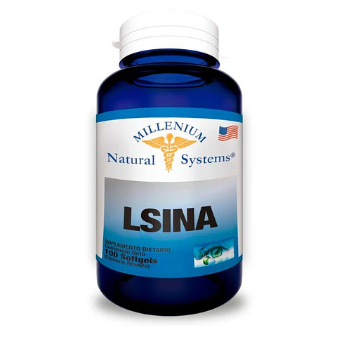 L-Lisina 100 Sofgetls Natural Systems