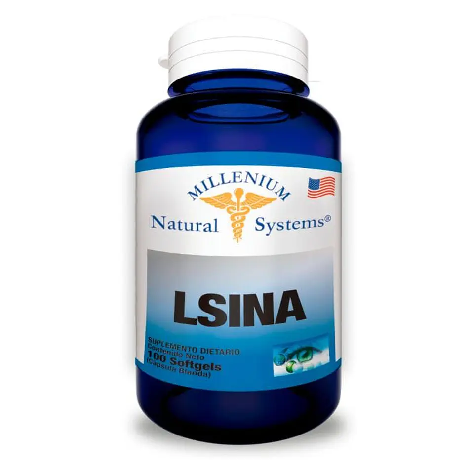 L-Lisina 100 Sofgetls Natural Systems 1