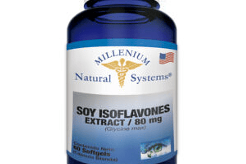 Soy Isoflavonas 80mg 60 Softgels
