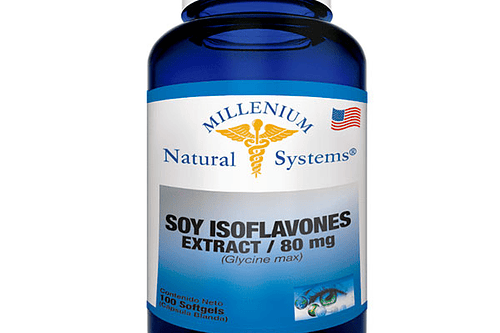 Soy Isoflavonas 80mg 100 Softgels