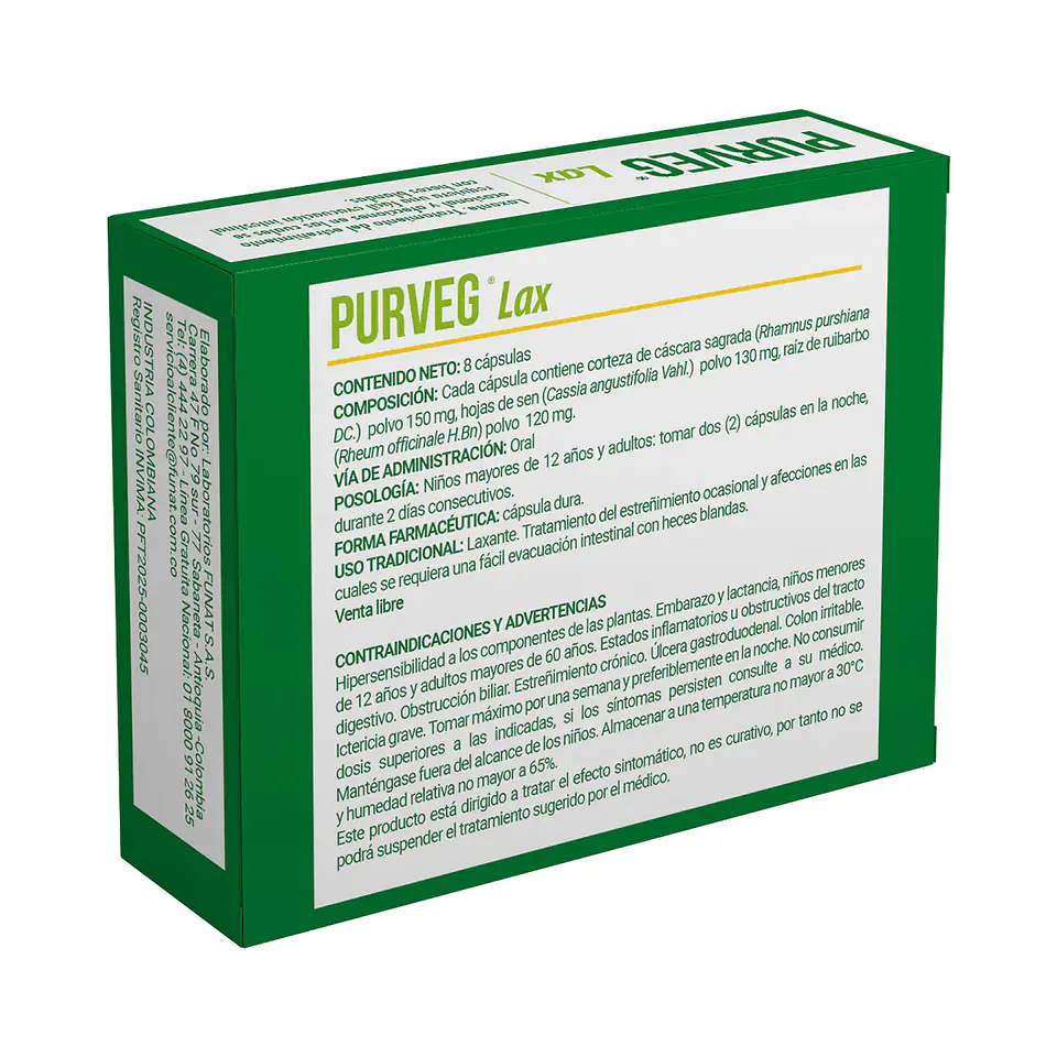 Purveg 8 Capsulas Funat 2