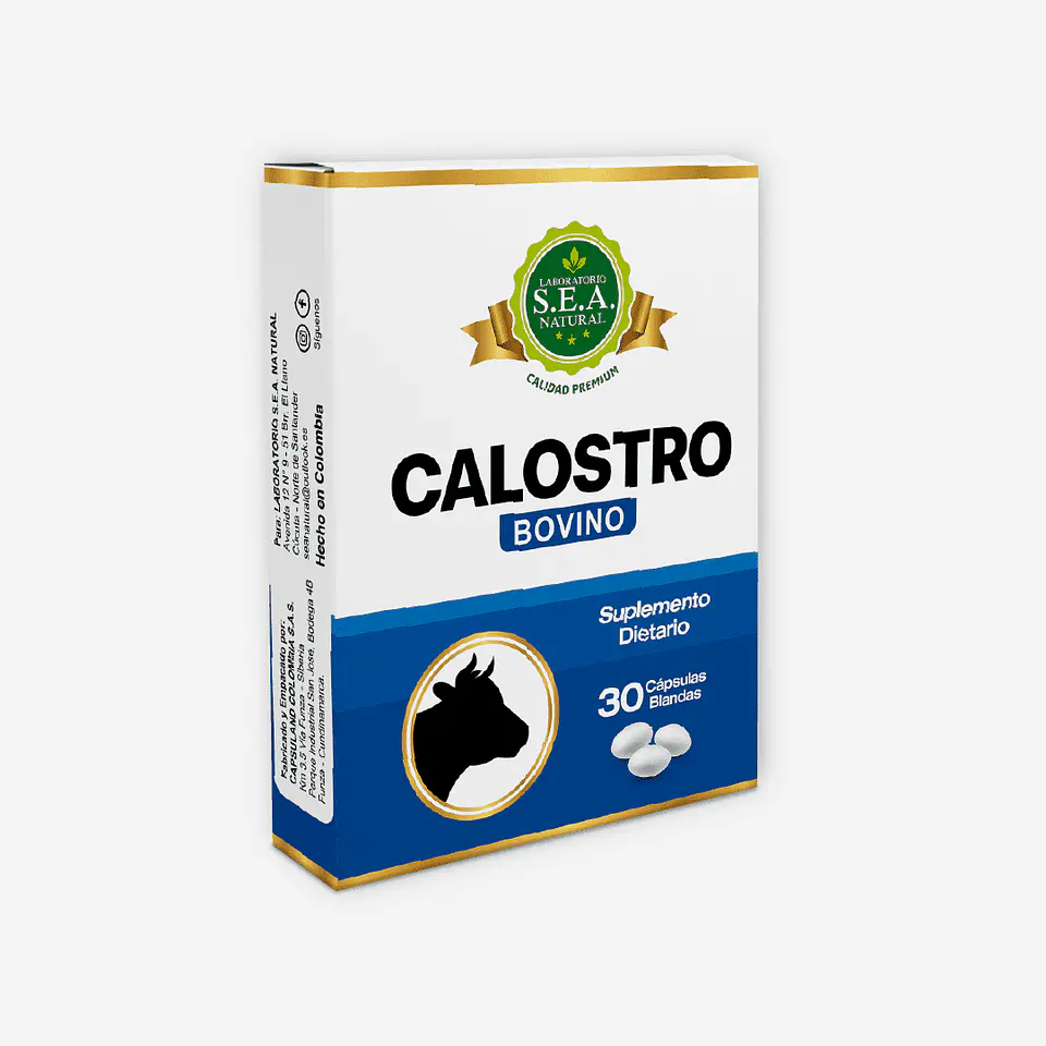 Calostro Bovino 30 Perlas 1