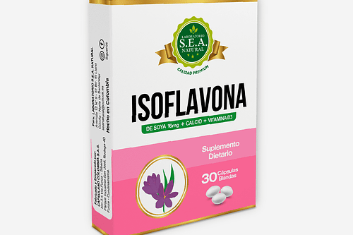 Isoflavona de Soya 30 Perlas