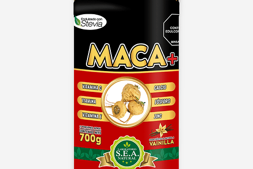 Maca + en Polvo 700g