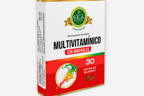 Multivitamínico con Minerales 30 Perlas 