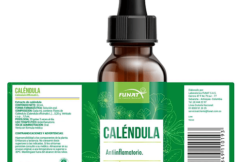 Calendula Extracto 60Ml Laboratorios Funat