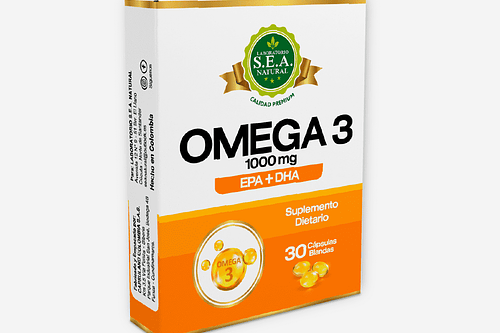 OMEGA 3 1000 MG EPA + DHA 30 PERLAS