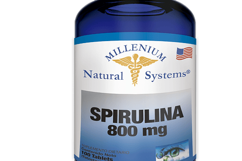 Spirulina 800 mg 100 tabletas