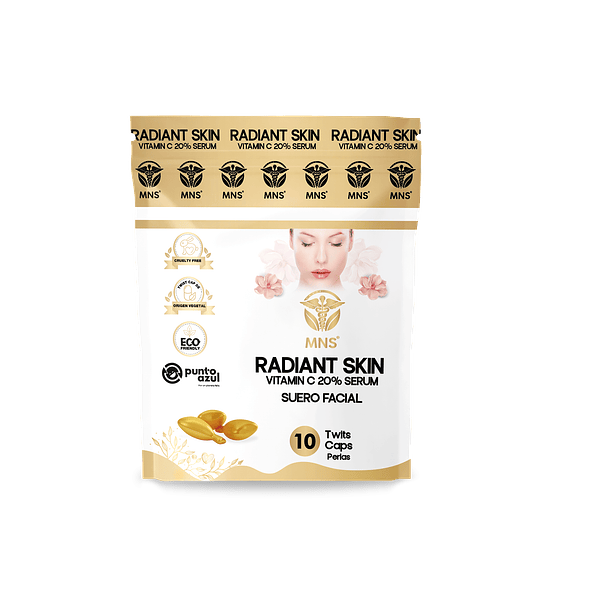 Radiant Skin Vitamin C & Serum 10 Aplicaciones
