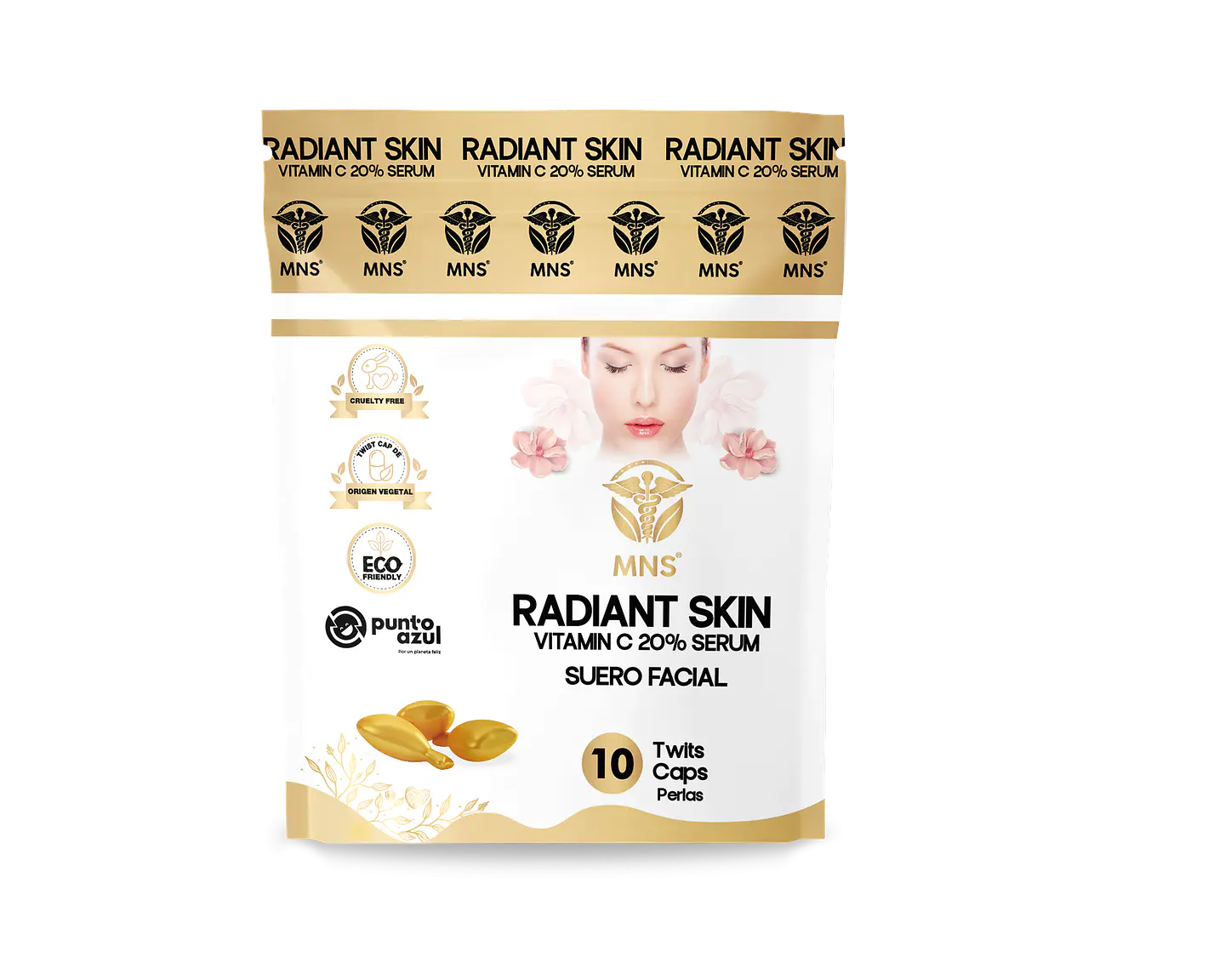 Radiant Skin Vitamin C & Serum 10 Aplicaciones 1
