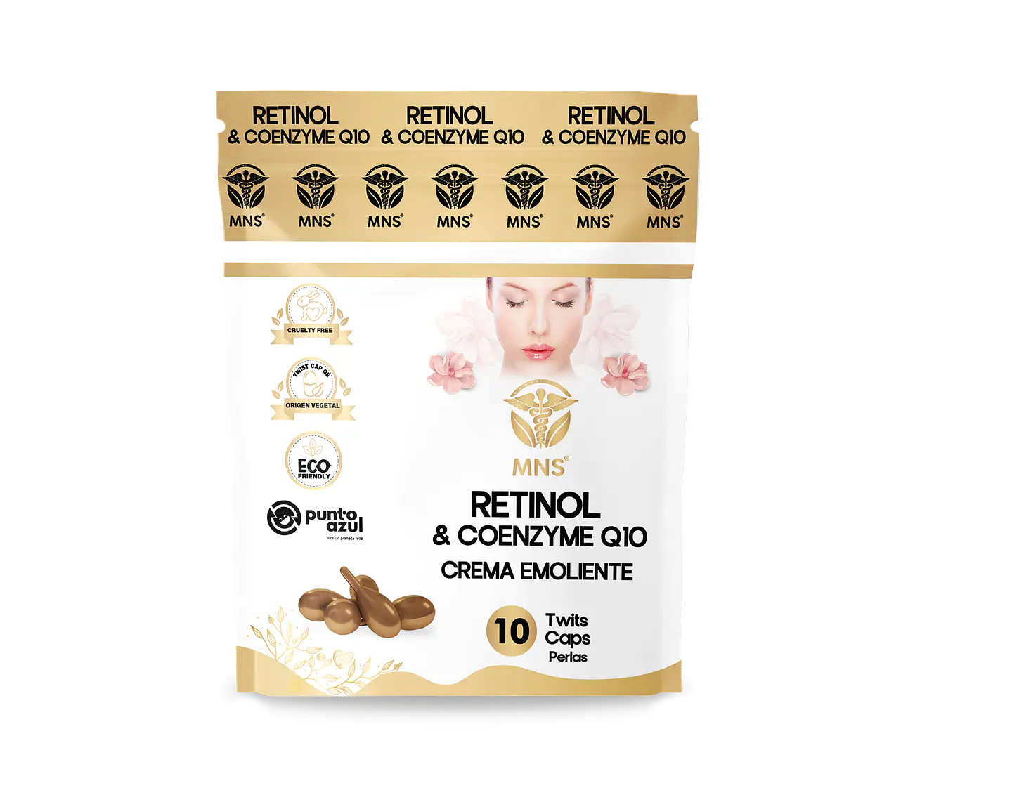Retinol & Coenzime Q10 10 Capsulas 1