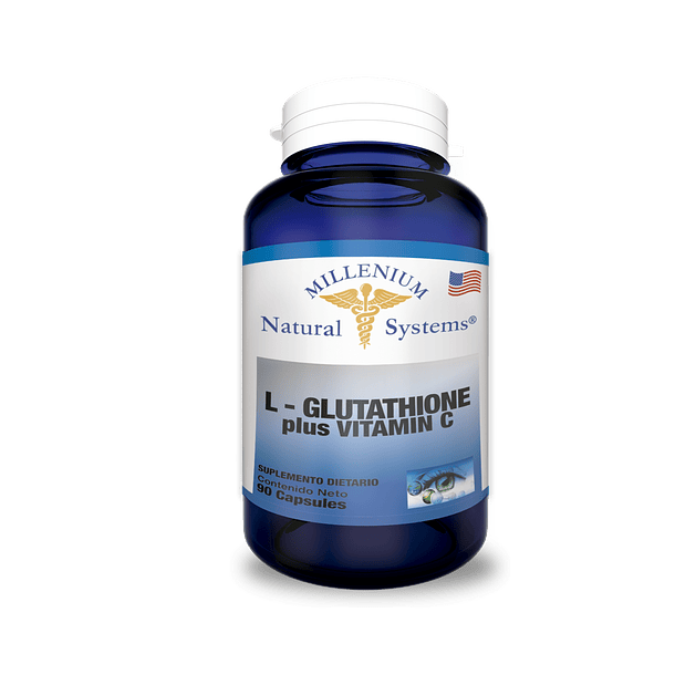 L-Glutathione Plus Vitamina C 90 Capsulas
