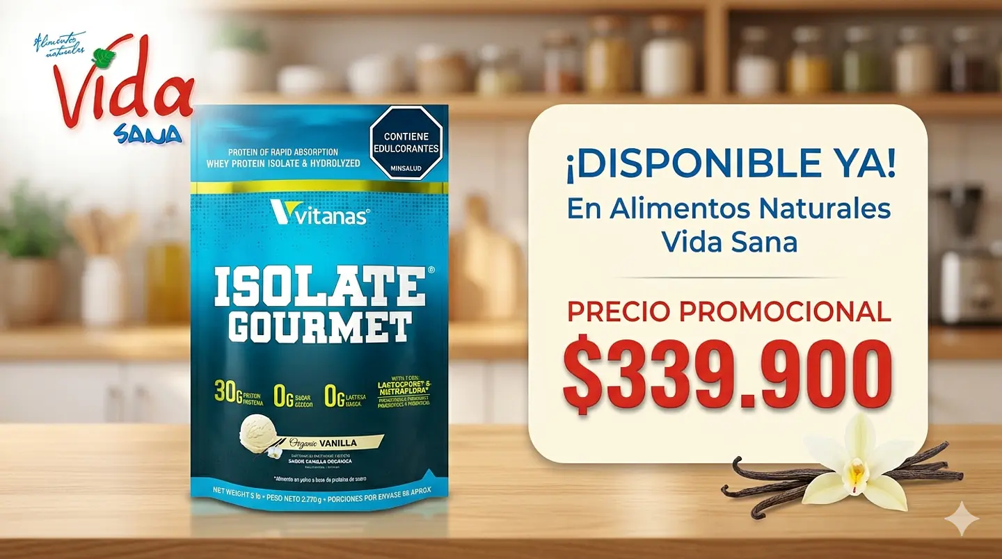 Isolate Gourmet 5Lbs Vainilla Vitanas 4