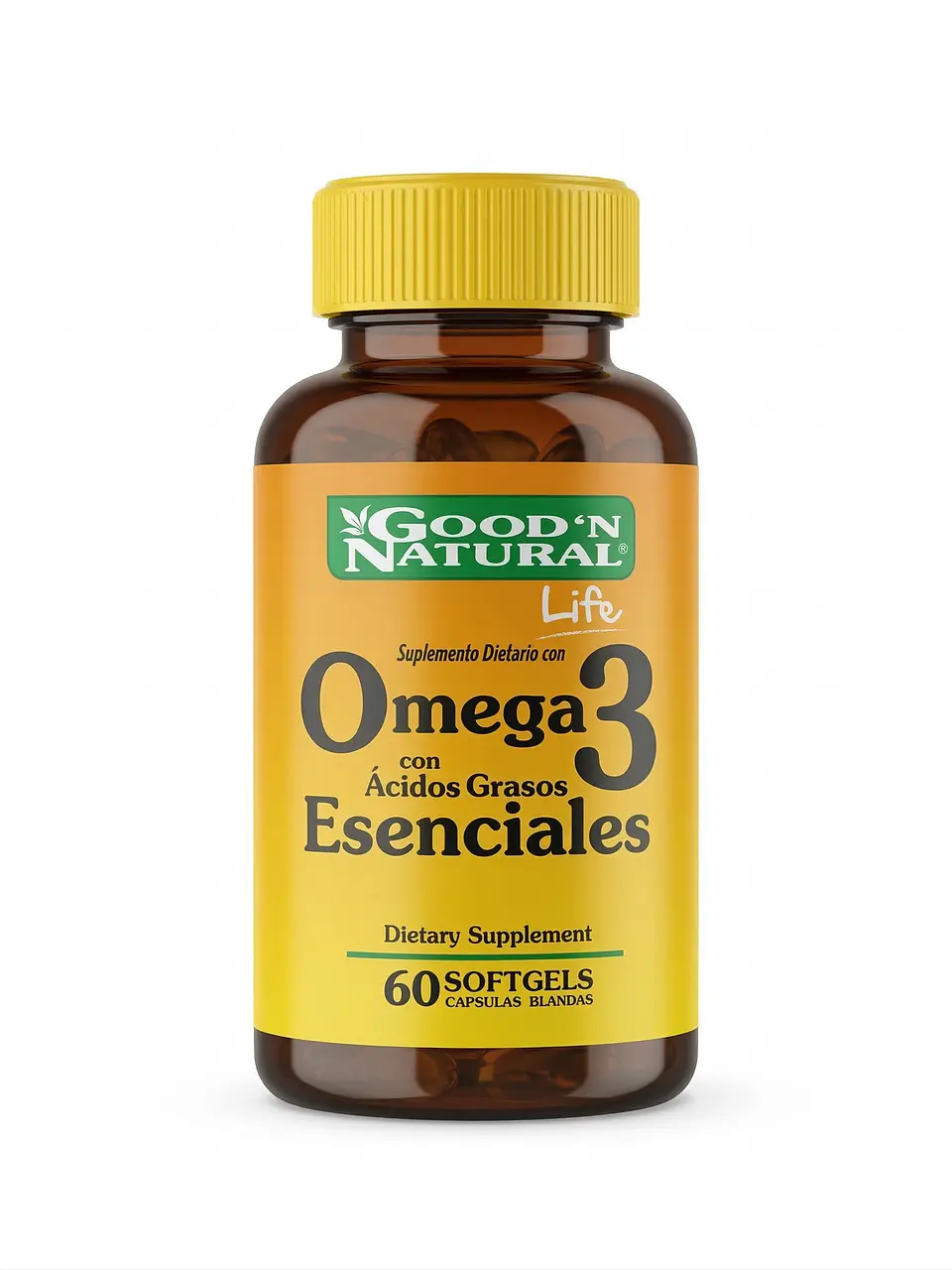 Omega 3 Fish Oil 60Softgels Good Natural 1