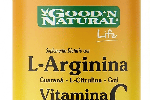 L-Arginina L-Citrulina Goji Vitmaina C & Zinc Good´N Natural Life 90 Cápsulas