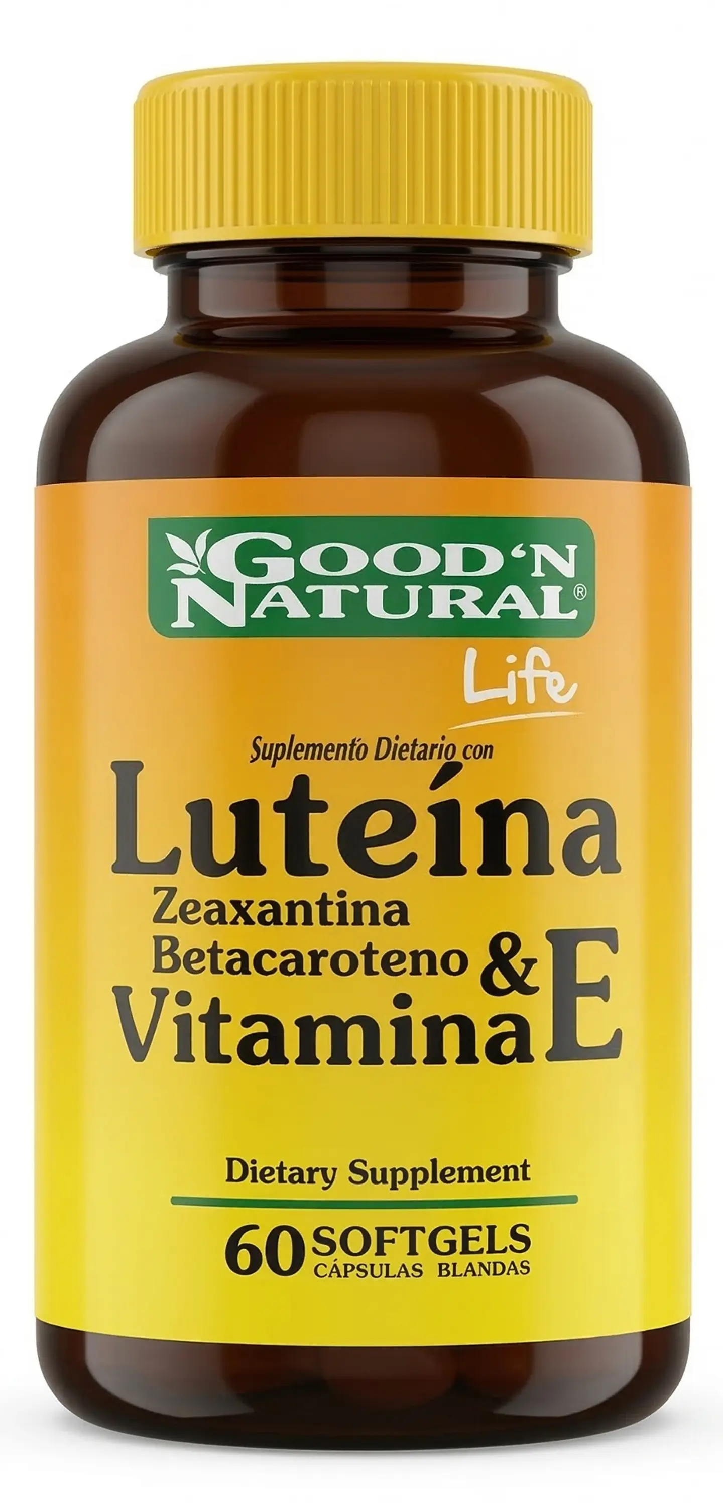 Luteína Zeaxantina Betacaroteno & Vitamina E Good Natural Life 60 Softgels 1