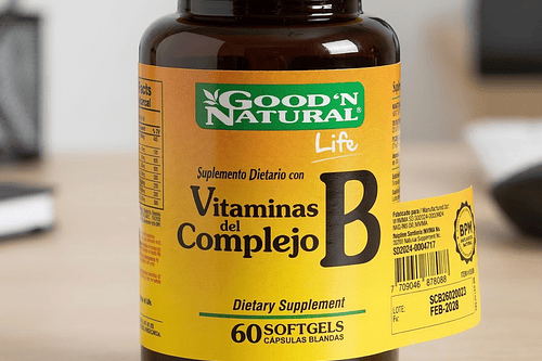 Vitaminas del Complejo B Good Natural Life 60 Softgels