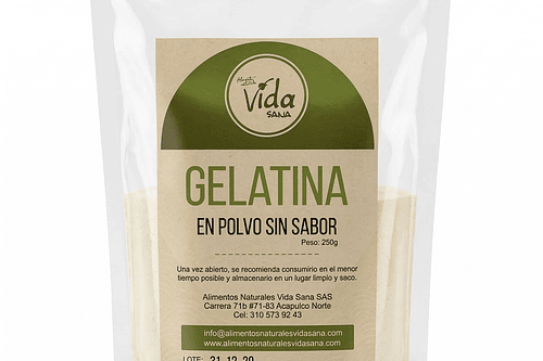 Gelatina Sin Sabor 250g Vid-San