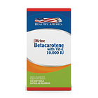 Betacaroteno Con Vitamina E Healthy America 100 Capsulas 1
