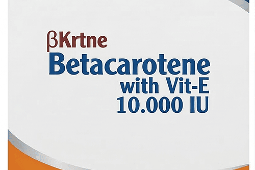 Betacaroteno Con Vitamina E Healthy America 100 Capsulas