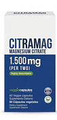 Citramag Magnesium Citrate 1500mg 60 Capsulas Healthy America - thumbnail 1