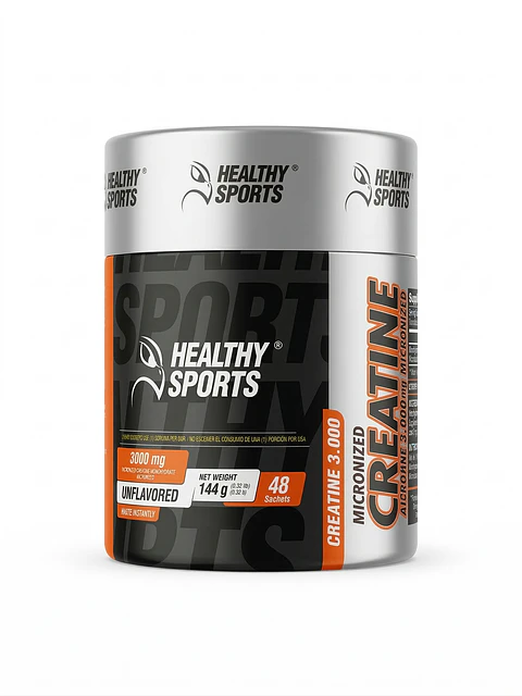 Creatina Micronizada 3000mg 48 Sobres Healthy Sports