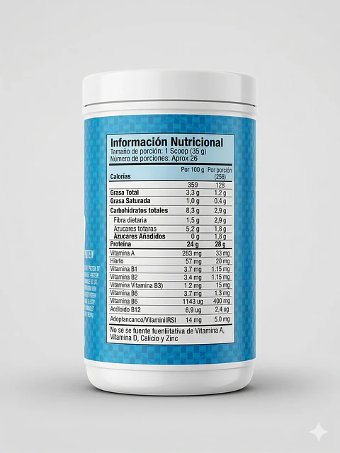 VM100 Iso Whey 908g Alimentos Naturales Vida Sana