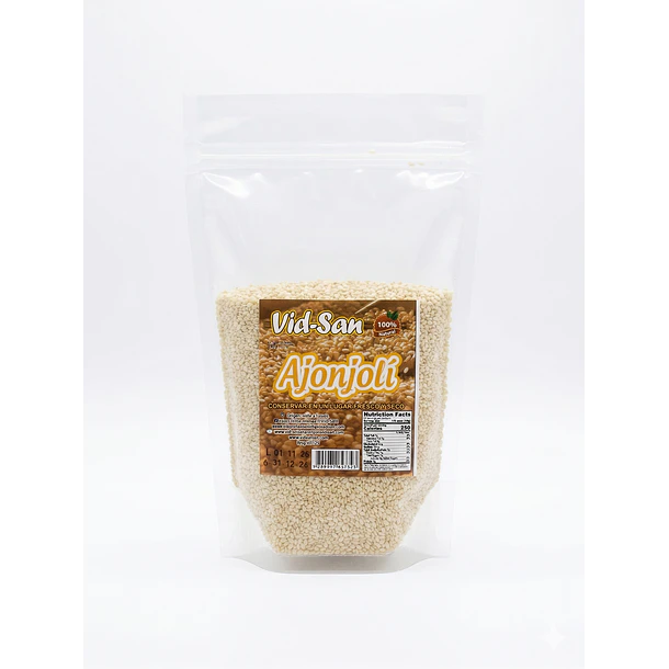 Sesame or Natural Hulled Sesame 500G Natural Foods Healthy Life