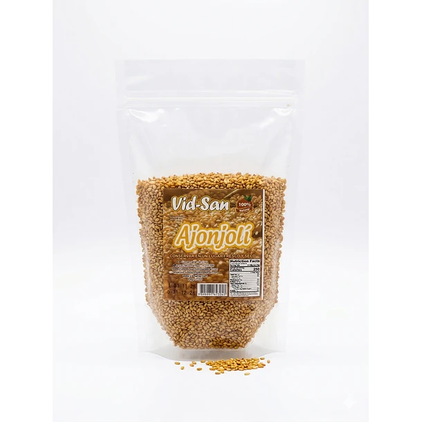 Ajonjoli O Sesamo Tostado 500G Alimentos Naturales Vida Sana 1